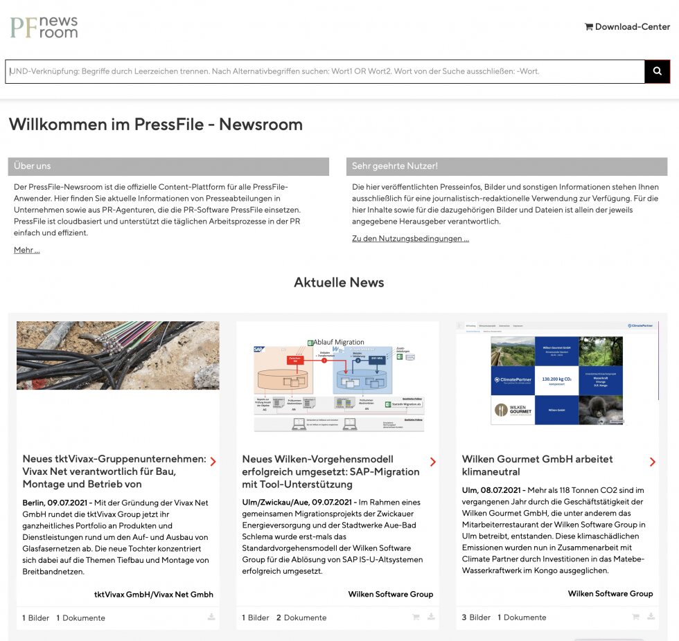 Der PressFile Newsroom: Das neue Content Hub für PR-Profis