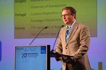 Forschungsforum der Österreichischen Fachhhochschulen 2023, Credit: FHSTP / Fabian Altphart
